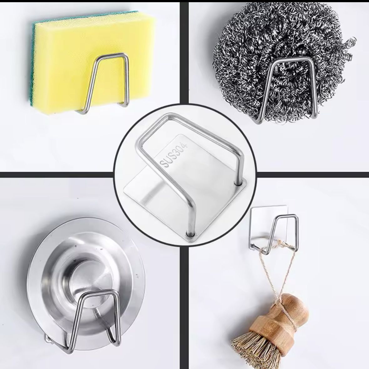 Kendinden Yapışkanlı Çelik Drenaj Rafı , Askı