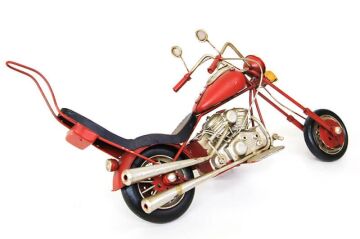 Dekoratif Metal Motosiklet Vintage Biblo Ev Ofis Hediyelik