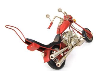 Dekoratif Metal Motosiklet Vintage Biblo Ev Ofis Hediyelik