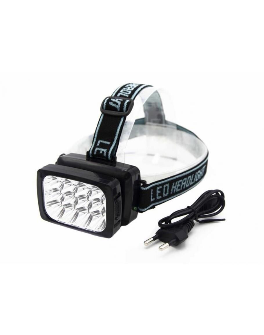 12 Ledli Güçlü Şarjlı Kafa Lambası