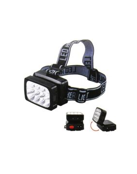 12 Ledli Güçlü Şarjlı Kafa Lambası