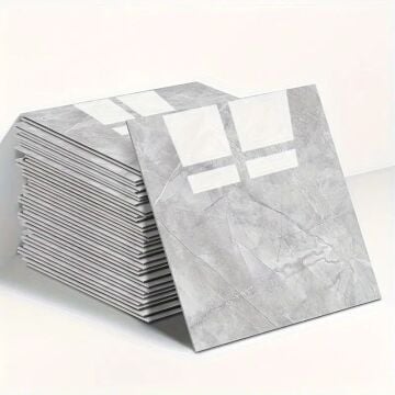 GRİ MERMER DESEN DUVAR STİCKER (30*30)