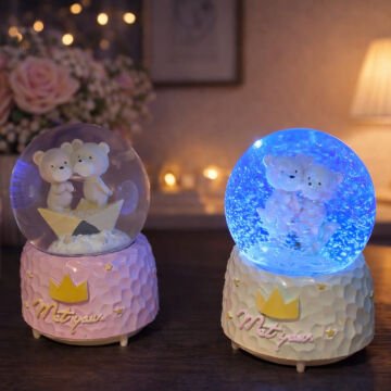 Sevimli Ayıcık Büyük Kar Küresi