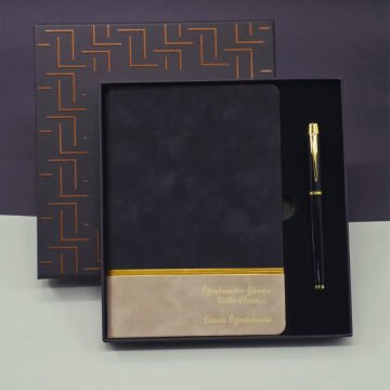 Öğretmenler Günü Hediyesi - Defter - Kalem Seti