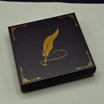 Özel Renk Deri Defter Ve Roller Metal Kalem