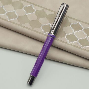 Özel Renk Deri Defter Ve Roller Metal Kalem