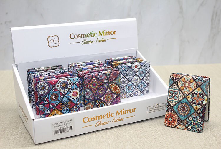 Taşlı El Aynası Dikdörtgen İnce