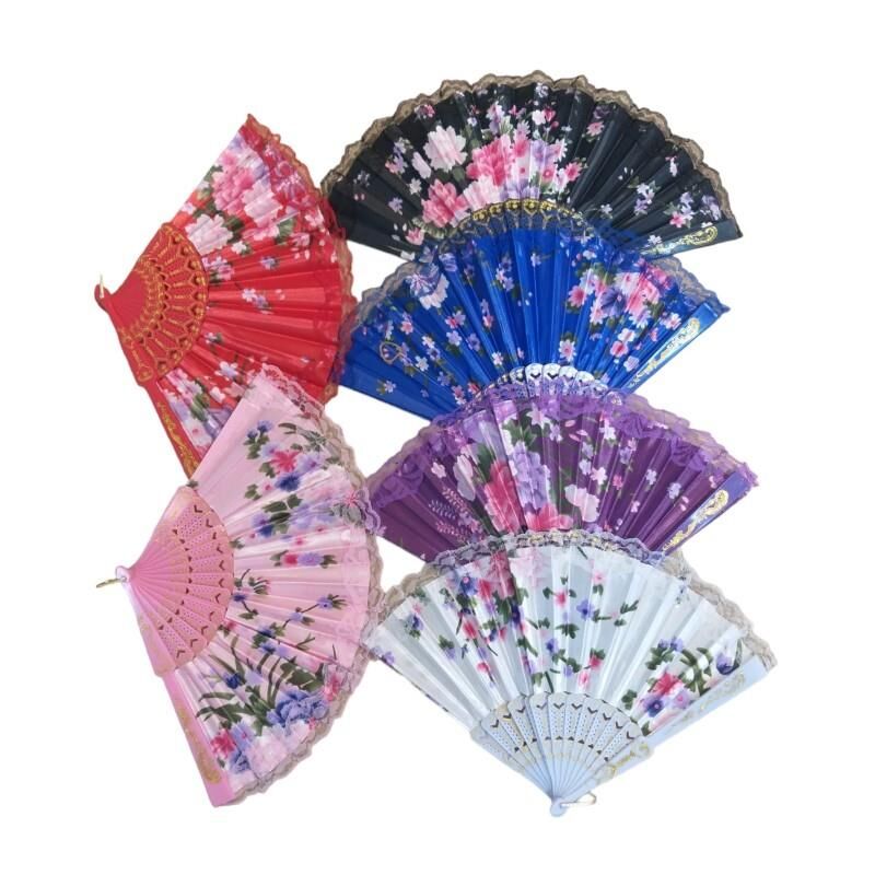 Yelpaze Karışık Renk 12 Adet