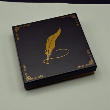 Yeşil Renk Defter Kalem Kutulu Set