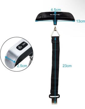 Elektronik El Bagaj - Valiz Tartısı , Bavul Kantarı