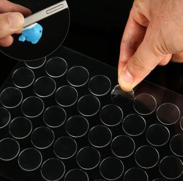 Çift Taraflı Yuvarlak Montaj Macunu 42li