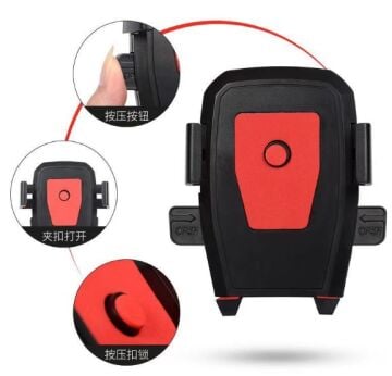 Araç İçi Cam ve Torpido Vantuzlu Telefon Tutucu