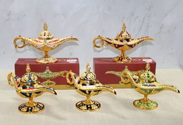 Mineli Metal Alaatin Lambası