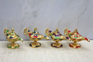 Mineli Metal Alaatin Lambası