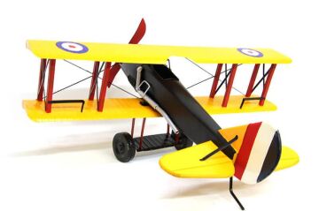 Dekoratif Metal Uçak Çift Kanatlı Vintage Ev Ofis Hediyelik