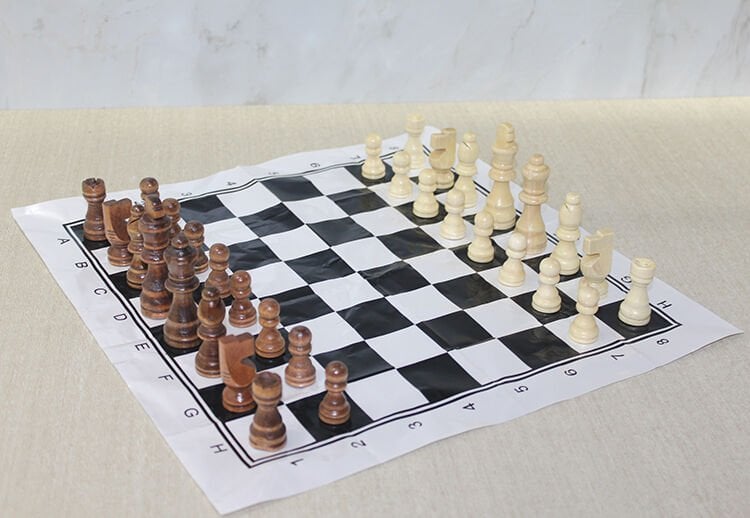 Ahşap Satranç Taşı 10 Cm