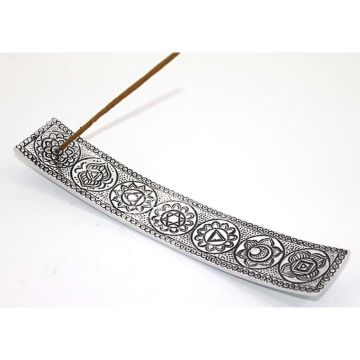 Metal Kayık 7 Çakra ( Chakra ) Tütsülük