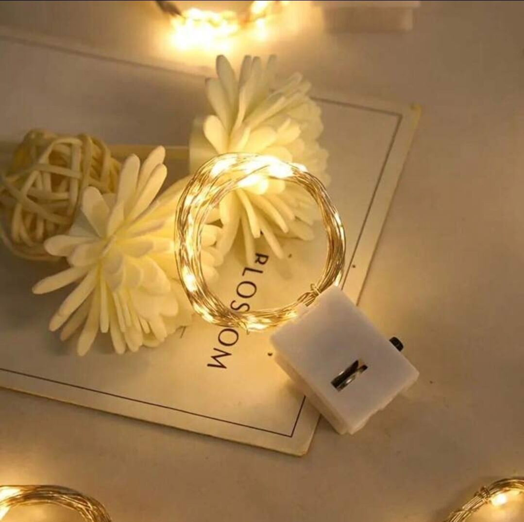 2m Pilli Peri Led Beyaz Işık