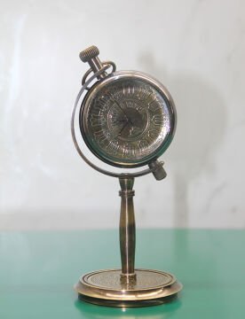 Pirinç Masa Üstü Saat