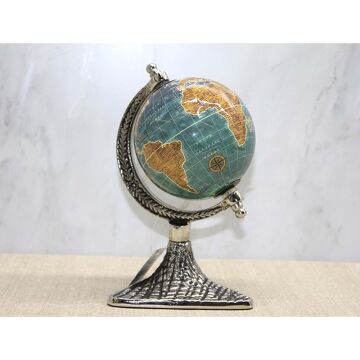 Dekoratif Dünya Küre Biblo