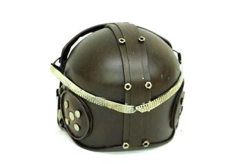 Dekoratif Metal Pilot Kaskı Biblo Vintage Dekoratif Hediyelik