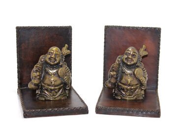 Pirinç Budalı Kitap Tutucu