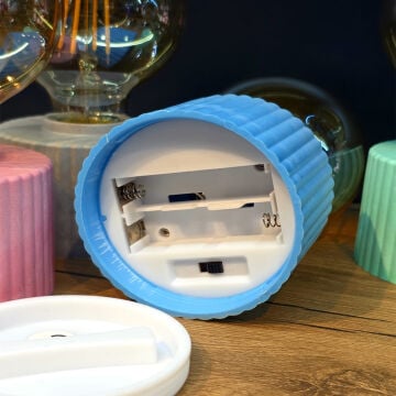 Ampül Tasarımlı Retro Masa Lambası