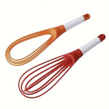 Silikon Saplı 2 işlevli Çırpıcı (Balon Ve Düz)